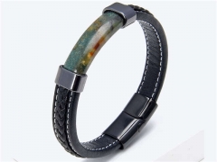 HY Wholesale Leather Jewelry Popular Leather Bracelets-HY0118B407