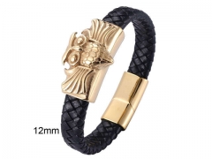 HY Wholesale Leather Jewelry Popular Leather Bracelets-HY0010B0628