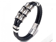 HY Wholesale Leather Jewelry Popular Leather Bracelets-HY0118B024