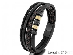 HY Wholesale Leather Jewelry Popular Leather Bracelets-HY0108B016