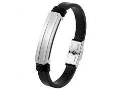 HY Wholesale Leather Jewelry Popular Leather Bracelets-HY0117B320