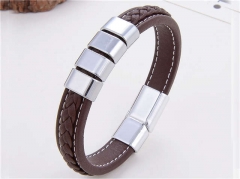 HY Wholesale Leather Jewelry Popular Leather Bracelets-HY0118B661