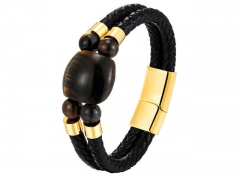 HY Wholesale Leather Jewelry Popular Leather Bracelets-HY0117B397