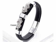 HY Wholesale Leather Jewelry Popular Leather Bracelets-HY0118B079