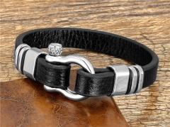 HY Wholesale Leather Jewelry Popular Leather Bracelets-HY0118B230