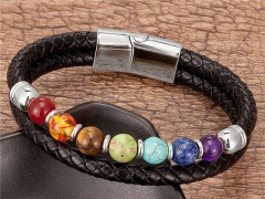 HY Wholesale Leather Jewelry Popular Leather Bracelets-HY0118B851