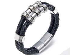 HY Wholesale Leather Jewelry Popular Leather Bracelets-HY0118B613