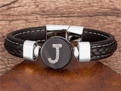HY Wholesale Leather Jewelry Popular Leather Bracelets-HY0118B365