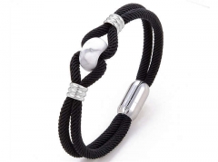 HY Wholesale Leather Jewelry Popular Leather Bracelets-HY0118B207