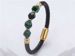 HY Wholesale Leather Jewelry Popular Leather Bracelets-HY0118B527