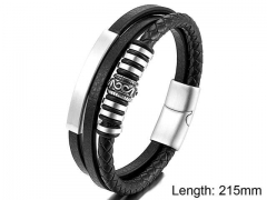 HY Wholesale Leather Jewelry Popular Leather Bracelets-HY0108B005