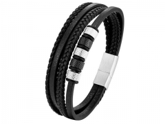 HY Wholesale Leather Jewelry Popular Leather Bracelets-HY0117B298