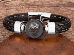 HY Wholesale Leather Jewelry Popular Leather Bracelets-HY0118B340