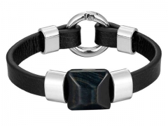 HY Wholesale Leather Jewelry Popular Leather Bracelets-HY0117B340
