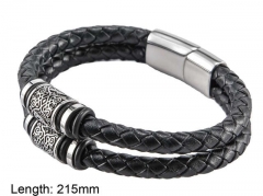 HY Wholesale Leather Jewelry Popular Leather Bracelets-HY0108B061