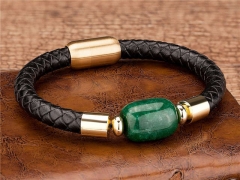 HY Wholesale Leather Jewelry Popular Leather Bracelets-HY0118B214