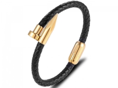 HY Wholesale Leather Jewelry Popular Leather Bracelets-HY0117B226
