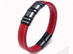 HY Wholesale Leather Jewelry Popular Leather Bracelets-HY0118B567