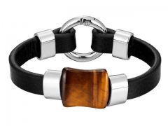 HY Wholesale Leather Jewelry Popular Leather Bracelets-HY0117B343
