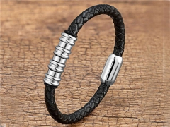 HY Wholesale Leather Jewelry Popular Leather Bracelets-HY0118B134
