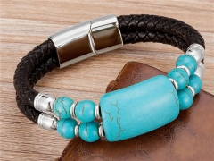 HY Wholesale Leather Jewelry Popular Leather Bracelets-HY0118B927