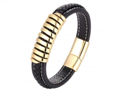 HY Wholesale Leather Jewelry Popular Leather Bracelets-HY0117B419
