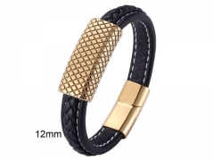 HY Wholesale Leather Jewelry Popular Leather Bracelets-HY0010B0627