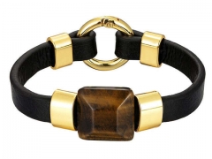 HY Wholesale Leather Jewelry Popular Leather Bracelets-HY0117B350