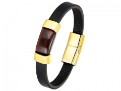 HY Wholesale Leather Jewelry Popular Leather Bracelets-HY0117B338