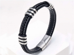 HY Wholesale Leather Jewelry Popular Leather Bracelets-HY0118B521