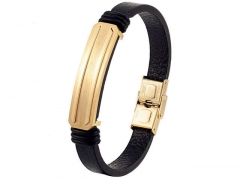 HY Wholesale Leather Jewelry Popular Leather Bracelets-HY0117B321