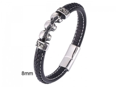 HY Wholesale Leather Jewelry Popular Leather Bracelets-HY0010B0640