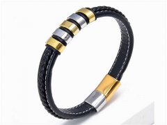 HY Wholesale Leather Jewelry Popular Leather Bracelets-HY0118B487