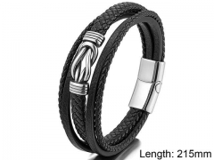 HY Wholesale Leather Jewelry Popular Leather Bracelets-HY0108B029