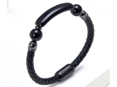 HY Wholesale Leather Jewelry Popular Leather Bracelets-HY0118B831