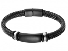 HY Wholesale Leather Jewelry Popular Leather Bracelets-HY0117B239