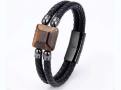 HY Wholesale Leather Jewelry Popular Leather Bracelets-HY0118B266