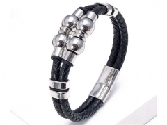 HY Wholesale Leather Jewelry Popular Leather Bracelets-HY0118B067