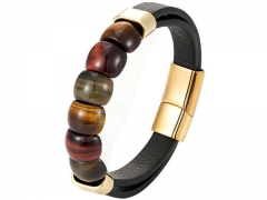 HY Wholesale Leather Jewelry Popular Leather Bracelets-HY0117B404