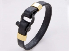 HY Wholesale Leather Jewelry Popular Leather Bracelets-HY0118B884