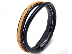 HY Wholesale Leather Jewelry Popular Leather Bracelets-HY0118B419