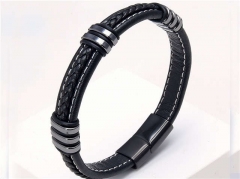 HY Wholesale Leather Jewelry Popular Leather Bracelets-HY0118B522