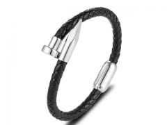 HY Wholesale Leather Jewelry Popular Leather Bracelets-HY0117B227