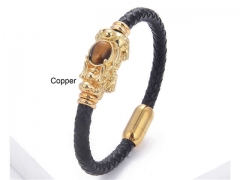 HY Wholesale Leather Jewelry Popular Leather Bracelets-HY0118B618