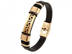 HY Wholesale Leather Jewelry Popular Leather Bracelets-HY0117B267
