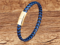 HY Wholesale Leather Jewelry Popular Leather Bracelets-HY0118B235