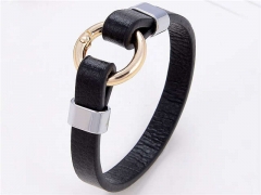 HY Wholesale Leather Jewelry Popular Leather Bracelets-HY0118B416