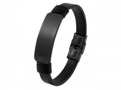 HY Wholesale Leather Jewelry Popular Leather Bracelets-HY0117B289