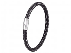 HY Wholesale Leather Jewelry Popular Leather Bracelets-HY0117B416