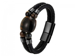 HY Wholesale Leather Jewelry Popular Leather Bracelets-HY0117B395